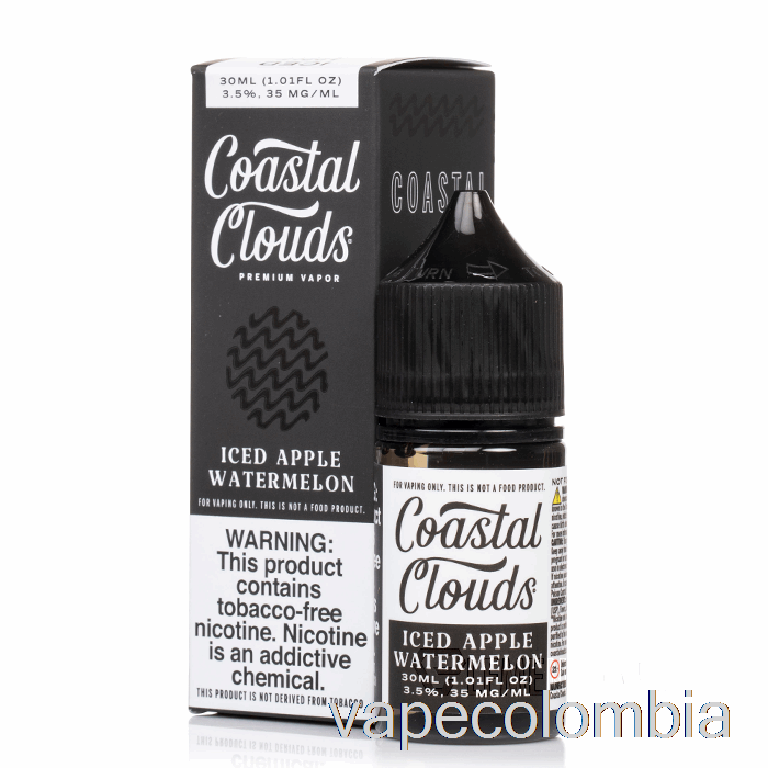 Vape Recargable Manzana Helada Sandía - Sales Costeras - 30ml 35mg